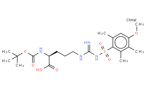 N-叔丁氧羰基-N’-(4-甲氧基-2,3,6-三甲基苯磺?；?精氨酸