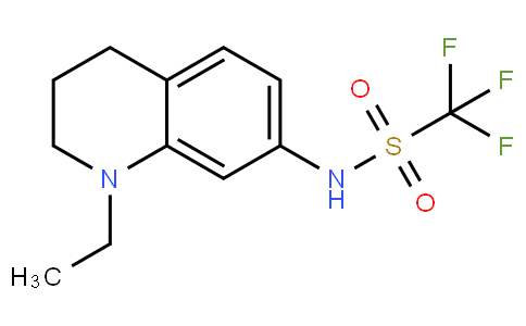 N-(1-乙基-1,2,3,4-四氫-7-喹啉基)-1,1,1-三氟甲磺酰胺