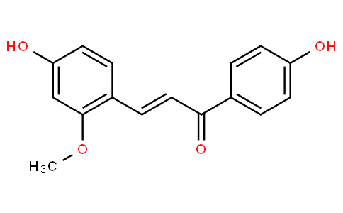 (E)-3-(4-hydroxy-2-methoxyphenyl)-1-(4-hydroxyphenyl)prop-2-en-1-one