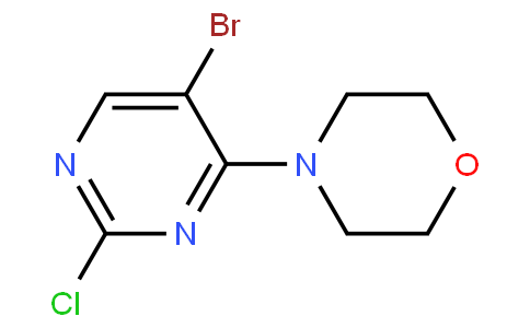 5-溴-2-氯-4-嗎啉嘧啶
