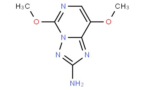 5,8-二甲氧基-[1,2,4]三唑[1,5-c]嘧啶-2-胺
