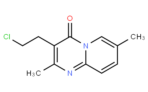 3-(2-Chloroethyl)-2,7-dimethyl-4H-pyrido[1,2-a]pyrimidin-4-one