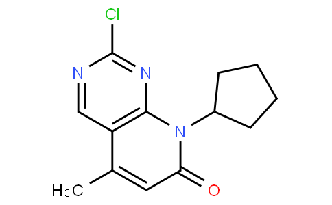 2-氯-8-環(huán)戊基-5-甲基-8H-吡啶并[2,3-D]嘧啶-7-酮