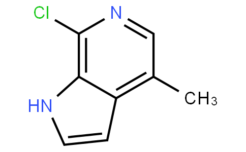 7-氯-4-甲基-1H-吡咯并[2,3-c]吡啶