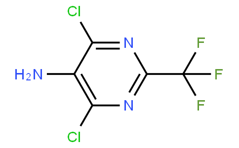 4,6-dichloro-2-(trifluoromethyl)pyrimidin-5-amine
