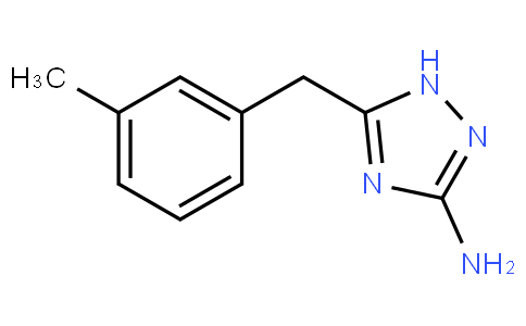 5-[(3-methylphenyl)methyl]-1H-1,2,4-triazol-3-amine