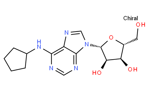 (2R,3R,4S,5R)-2-(6-(Cyclopentylamino)-9H-purin-9-yl)-5-(hydroxymethyl)tetrahydrofuran-3,4-diol