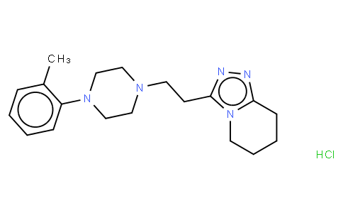 3-[2-[4-(2-methylphenyl)piperazin-1-yl]ethyl]-5,6,7,8-tetrahydro-[1,2,4]triazolo[4,3-a]pyridine,hydrochloride