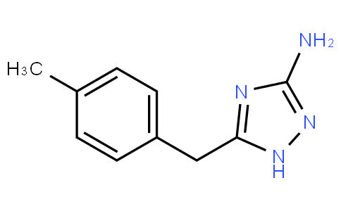 5-[(4-methylphenyl)methyl]-1H-1,2,4-triazol-3-amine