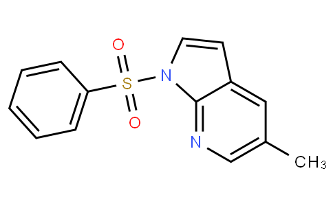 1-(benzenesulfonyl)-5-methylpyrrolo[2,3-b]pyridine