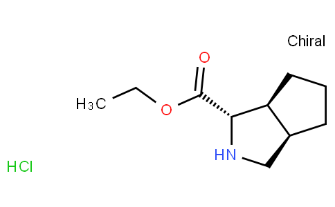(1S,3aR,6aS)-ethyloctahydrocyclopenta[c]pyrrole-1-carboxylate hydrochloride
