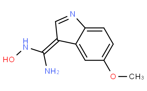 N-[amino-(5-methoxyindol-3-ylidene)methyl]hydroxylamine