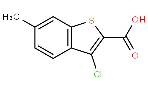 3-氯-6-甲基苯并[b]噻吩-2-羧酸