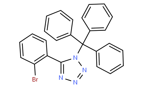 5-(2-溴苯基)-1-三苯甲基-1H-四氮唑