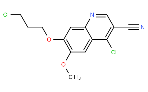 4-氯-7-(3-氯-丙氧基)-6-甲氧基-喹啉-3-甲腈
