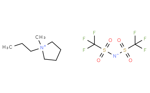 bis(trifluoromethylsulfonyl)azanide,1-methyl-1-propylpyrrolidin-1-ium