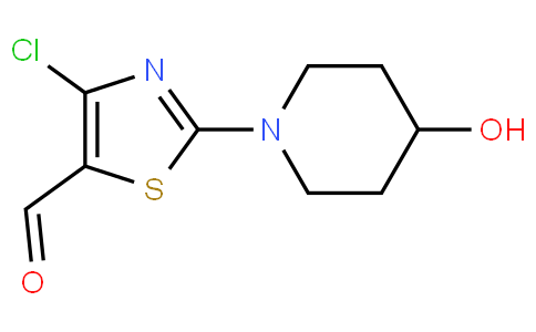 4-氯-2-(1-哌啶)-5-噻唑甲醛