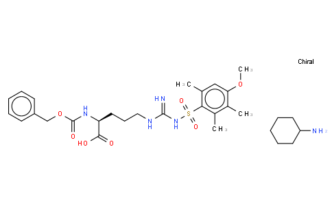 Z-Arg(Mtr)-OH 環(huán)己銨鹽