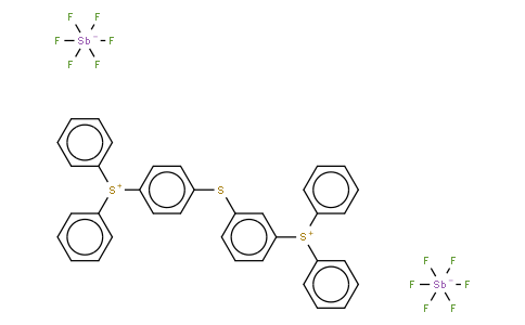 [4-(4-diphenylsulfoniophenyl)sulfanylphenyl]-diphenylsulfanium,hexafluoroantimony(1-)