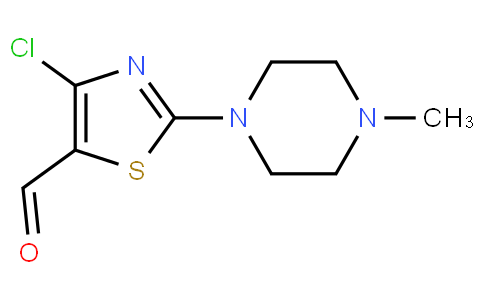 4-氯-2-(1-甲基-4-哌嗪基)-5-噻唑甲醛