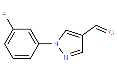 1-(3-fluorophenyl)pyrazole-4-carbaldehyde