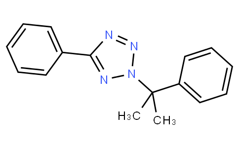 2-(1-甲基-1-苯乙基)-5-苯基-2H-四氮唑