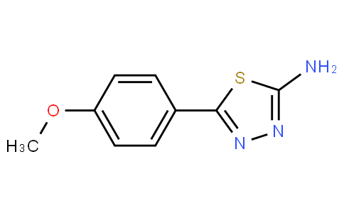 2-氨基-5-(4-甲氧基苯基))-1,3,4-噻二唑