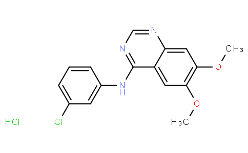 N-(3-氯苯基)-6,7-二甲氧基-4-喹唑啉胺鹽酸鹽