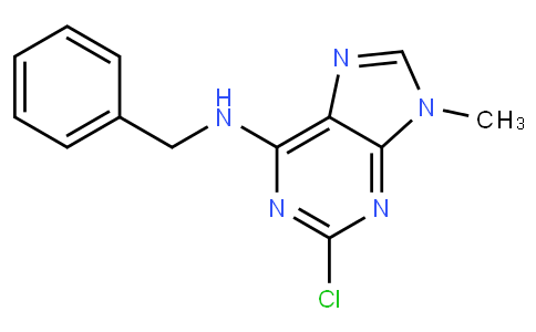N-benzyl-2-chloro-9-methylpurin-6-amine