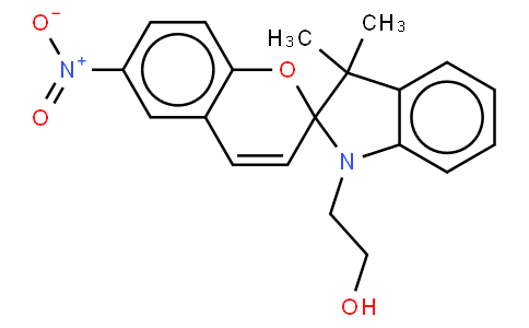 1-(2-Hydroxyethyl)-3,3-Dimethyl-6-Nitrospiro[1(2H)-Benzopyran-2,2-Indoline]