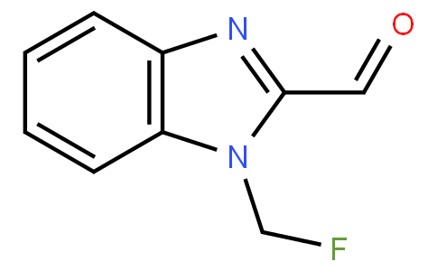 1-(fluoromethyl)benzimidazole-2-carbaldehyde