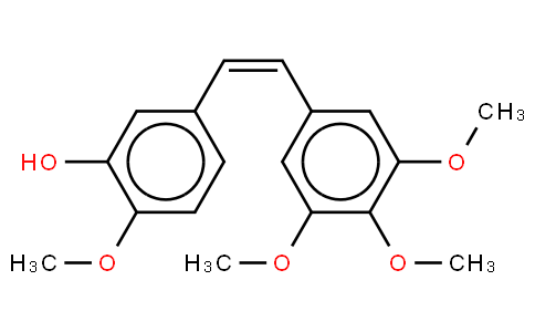 (Z)-3,4,5,4’,-四甲氧基-3’-羥基二苯乙烯