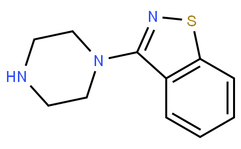 3-(1-哌嗪基)-1,2-苯并異噻唑