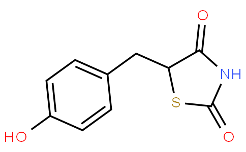 5-(4-羥基芐基)噻唑烷-2,4-二酮