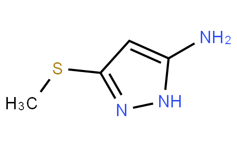 5-(甲硫基)-1H-吡唑-3-胺