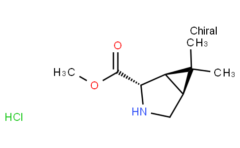 (1R,2S,5S)-Methyl 6,6-dimethyl-3-azabicyclo[3.1.0]hexane-2-carboxylate Hydrochloride