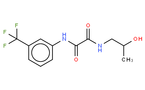 N-(2-hydroxypropyl)-N\'-[3-(trifluoromethyl)phenyl]oxamide