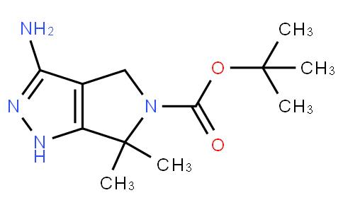 tert-Butyl 3-amino-6,6-dimethylpyrrolo[3,4-c]pyrazole-5(1H,4H,6H)-carboxylate