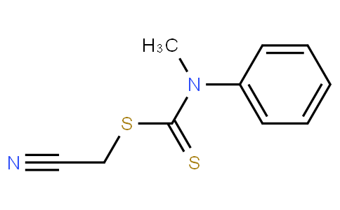 cyanomethyl N-methyl-N-phenylcarbamodithioate