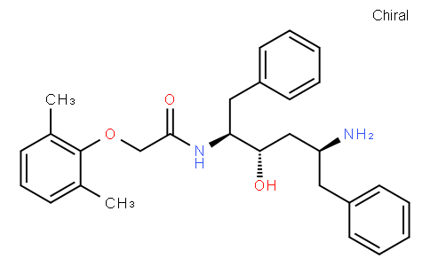 N-[(1S,2S,4S)-4-氨基-2-羥基-5-苯基-1-(苯基甲基)戊基]-2-(2,6-二甲基苯氧基)乙酰胺