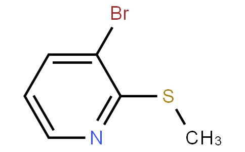 3-Bromo-2-(methylthio)pyridine