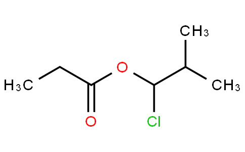 丙酸-1-氯異丁酯