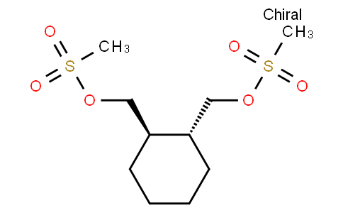 [(1R,2R)-2-(methylsulfonyloxymethyl)cyclohexyl]methyl methanesulfonate
