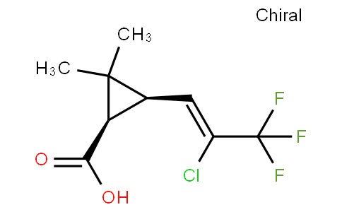 (1R,3R)-3-((Z)-2-氯-3,3,3-三氟-1-丙烯-1-基)-2,2-二甲基環(huán)丙烷羧酸