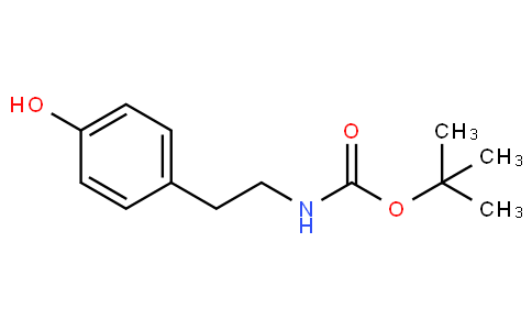 tert-butyl N-[2-(4-hydroxyphenyl)ethyl]carbamate