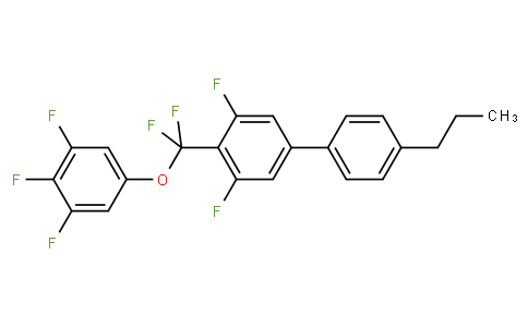 2-[difluoro-(3,4,5-trifluorophenoxy)methyl]-1,3-difluoro-5-(4-pro pylphenyl)benzene