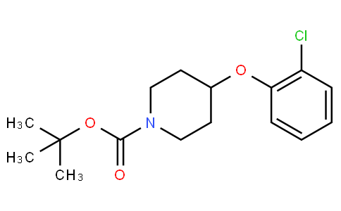 4-(2-氯苯氧基)哌啶-1-羧酸叔丁酯