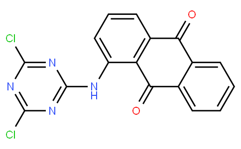 1-[(4,6-dichloro-1,3,5-triazin-2-yl)amino]anthracene-9,10-dione