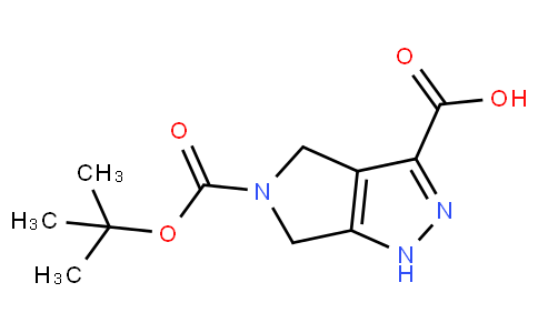5-[(2-methylpropan-2-yl)oxycarbonyl]-4,6-dihydro-1H-pyrrolo[3,4-c]pyrazole-3-carboxylic acid