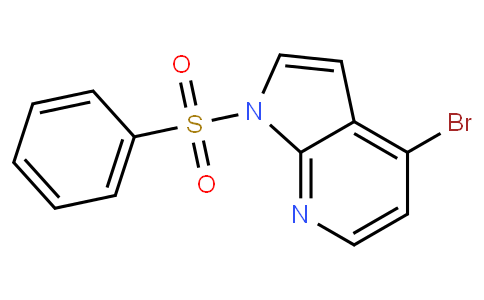 1-Benzenesulfonyl-4-bromo-7-azaindole